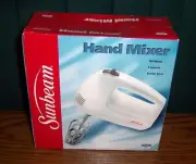 NEW Sunbeam 5 Speed Hand Mixer Model 2470