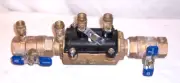 NEW WILKINS 350 1" DC 350 175 PSI 180 F 1/4" TO 2" 350 BRASS BACKFLOW VALVE