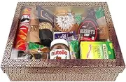 Jaiccha Ghasitaram Basket Hamper-Big Hamper Box of 20 Goodies with Kaju Katli |Diwali,Holi,Rakhi,Valentine,Christmas,Birthday,Anniversary,Her,Him|