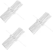 LALAFINA 3sets Hook up Poster Frames Wall Calendars Poster Hook Organizer Scroll Calendar Hanging Strip Wire Wall Calendar Hanger Poster Hangers Racks Calendar Rack White Iron 100pcs*3