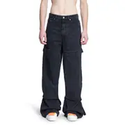 [OFF-WHITE] OFF-WHITE MAN BLACK JEANS Black