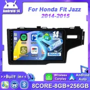 8G+256GB For Honda Fit Jazz 2014-2015 Android14 Car Stereo CarPlay GPS Head Unit