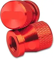 2PCS Motorcycle Aluminum Alloy Tire Wheel Parts Valve Stem Caps Cover Compatible with CB600F CB600 CB599 Special Accessories(Red)