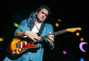 John Mayer at the DTE Energy Music Theater on August 7 2013 in Cla- Old Photo 40