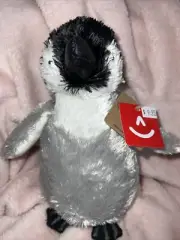 Aurora 8 inch Flopsie Baby Emperor Penguin Soft Plush 2002 Ecofriendly 2022