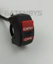 Universal Motorcycle On / Off Handlebar Switch Kill / Headlight For Honda Yamaha