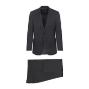 [Giorgio Armani] Giorgio Armani-Antracite Virgin Wool Suit-Uomo 48 IT