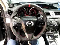 在飛比找樂天市場購物網優惠-[細活方向盤] 全牛皮紅環款 Mazda3 Mazda5 M