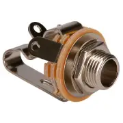 (1 pc) 1/4" (6.35mm) Stereo Phone Jack Socket Connector Chassis Panel Mount