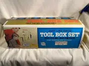 Just Like Dad's Tool Box Set Model #72 New York Toy Corp. New Old Stock