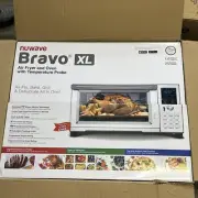 Nuwave 20850 Bravo XL 30QT Countertop 12-in-1 Air Fryer Grill Oven New Open