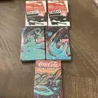 coca cola collectibles 5 cassettes brand new