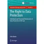 THE RIGHT TO DATA PROTECTION: INDIVIDUAL AND STRUCTURAL DIMENSIONS OF DATA PROTECTION IN EU LAW