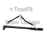 Front Windshield Wiper Linkage Steel Black for 2003-2005 Chevrolet Cavalier