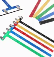 Archery Bow String Nock T Square Ruler Stainless Steel Bow Arrow Nocking Points