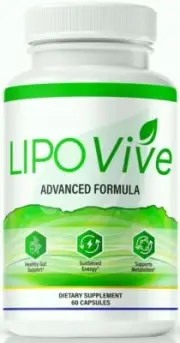 LipoVive Capsules Weight Loss Pills to Help Burn Excess Belly Fat 60ct