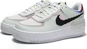 [Nike] Women's Air Force One Shadow SE Barely Grn/Wht/PLT Violet/Blk (CV8480 300) - 11