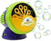 Termichy Automatic Bubble Machine with High Output, Battery Powered Bubble Blowe