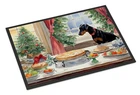 Doberman Pinscher Christmas Cookies Doormat Front Door Mat Indoor Outdoor Rugs f