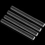 4 Pieces Acrylic Clay Roller Acrylic Clay Rod Plastic Clay Roller Pin Clear Polymer Clay Tools for DIY Handmade Crafts Handmade Art Supplies, 6.5 x 0.5 Inch