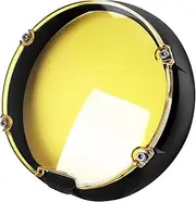 Headlight Grille Protective Cover Motorcycle Headlight Grille Cover Headlamp Protector for BMW R18 R 18 R12 R1200 nineT R nineT 2019 2020 2021 2022 2023 2024(Yellow)