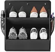 RV Shoe Rack, Wall Mounted Shoe Storage, Adhesive Organizer, Space Saving Holder for Hat Toy Toiletry, RV Accessories