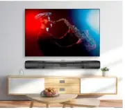 Universal Soundbar Mount, Sound Bar TV Bracket for Soundbar 3.46”-6.06