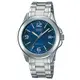 【CASIO】時尚新風格都會指針腕錶-藍面(MTP-1215A-2A)正版宏崑公司貨