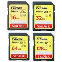 在飛比找蝦皮購物優惠-SanDisk Extreme SDHC U3 V30 16