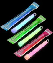 AmeriGlo BLUE Emergency Glowstick 6-Inch Light Stick Last for 8 Hours Qty=10