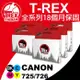 【T-REX霸王龍】Canon PGI 725 CLI 726 副廠相容墨水匣