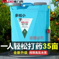 在飛比找Yahoo!奇摩拍賣優惠-噴霧機 德力西鋰電電動噴霧器農用高壓打機噴霧機背負式新型農噴