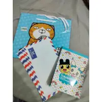 在飛比找蝦皮購物優惠-全新 白爛貓紙袋 筆記本 航空信件袋 便利貼 便利紙 小卡片