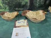 Temptations Old World Brown Hen Chicken Rooster Baking Dish Nesting Bowls
