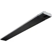 Heatstrip 2200W Indoor / Covered Outdoor Alfresco Slimline Strip Heater with Remote in Black