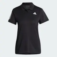 在飛比找momo購物網優惠-【adidas 愛迪達】運動上衣 短袖POLO 女上衣 CL