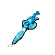 Multipet Cross Ropes Duck Blue Dog Toy