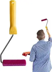 Paint Rollers - Cabinet Paint Roller 7.09 Inches - Multi-Functional Painting Brush High-Density Sponge with No-Slip Handle for Wall Art Furniture Bathroom