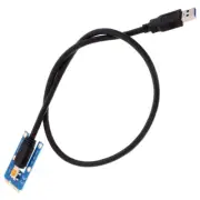 USB Cable + Small Card Pcie Adapter Extension External Graphics Cards