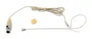 Single Earhook Headset Microphone with 4 pin XLR Connector for SHURE Wireless