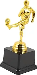 Gogogmee Football Trophy Football Award Football Cup Trophy for Cakes Soccer Party Soccer Cards Trophies Medal Display Football Cards Soccer Ball Trophy Replica Trophy Cup Plastic