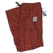 NWT Nautica Sleepwear Red Black Checker Pants Casual Lounge Sleep Men's XL