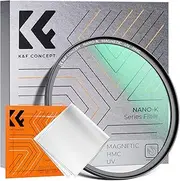 K&F Concept 67mm Magnetic MCUV Lens Protection Filter 18 Multi-Layer Coatings Ultra-Slim UV Lens Filter with Microfiber Cleaning Cloth for Camera Lens (K Series)