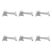 6x 2pc Dreambaby Door Catch Child/Baby/Toddler Proof Door Safety Stopper White