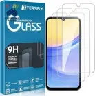 [3-Pack] 9H Tempered Glass Screen Protector for Samsung Galaxy A15 4G/5G, Case