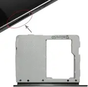 LYX Micro SD Card Tray for Galaxy Tab S3 9.7 / T820 (WiFi Version)(Black) (Color : Black)