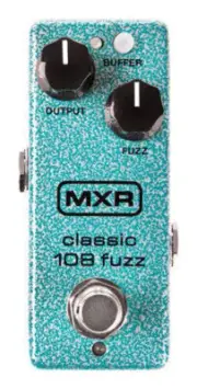 New MXR M296 CLASSIC 108 FUZZ MINI Fuzz Effector Pedal 565760