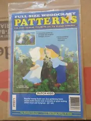 The Windfield Collection Wood Craft Pattern Dutch Boy And Girl Kissing Yard Art