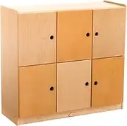 School Bag Locker Storage Cabinet - 6 Doors