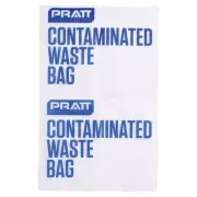 PRATT Contaminated Waste Bag - Pack Of 10